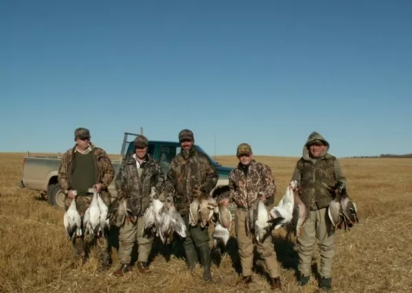 Irish Waterfowl Hunters Visit Saskatchewan