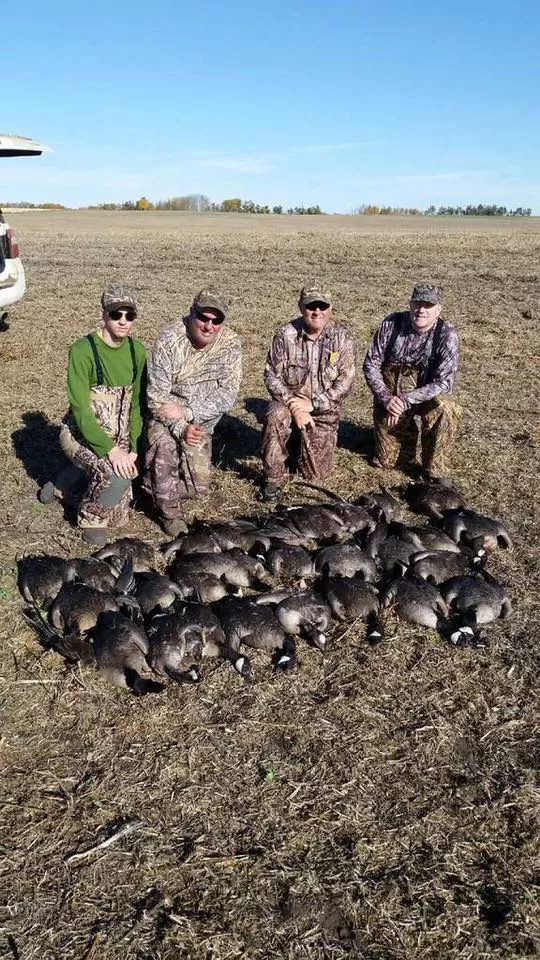 This group reached their limit of waterfowl for the day